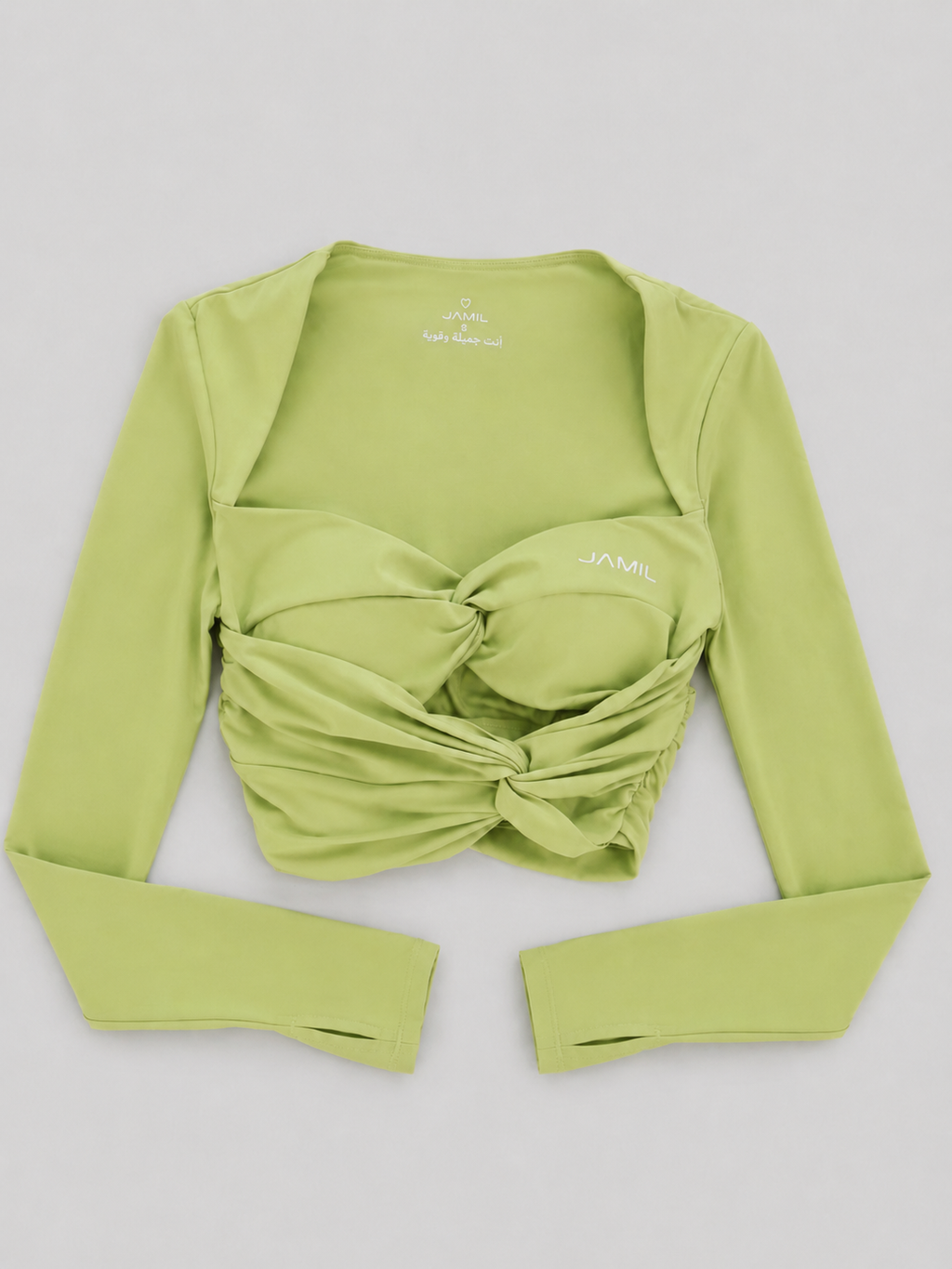 LOOMI Long Sleeve Crop Top
