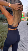 RIHLA Flare Leggings - Navy
